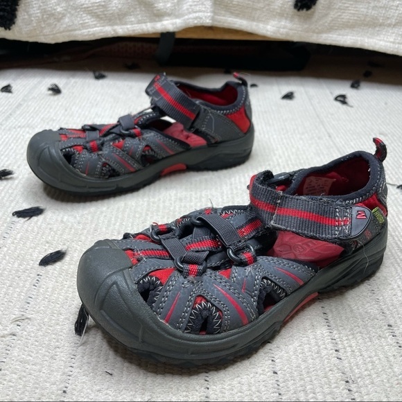 Merrell Hydro Hiker Water Red Sandal Youth 12 - Picture 3 of 11